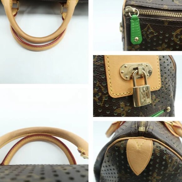 100% Authentic Louis Vuitton Speedy 30 Brown Monogram Canvas Hand Bag - Picture 8 of 12